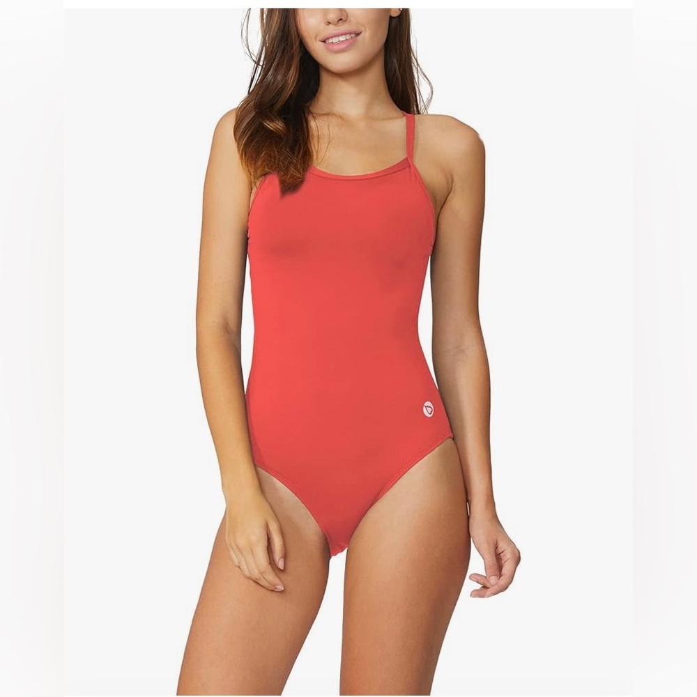 baleaf Women's Athletic Training Adjustable Strap One Piece Swimsuit B33